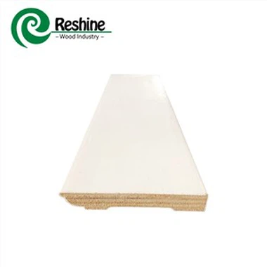 Listwa przypodłogowa z białego drewna Skriting